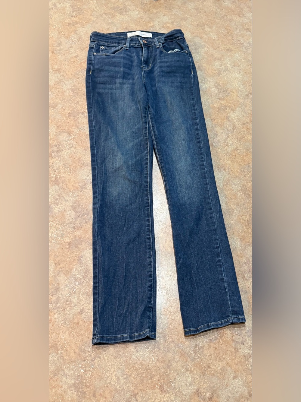 Signature by Levi Strauss Dark Blue Flare Jeans 28x30